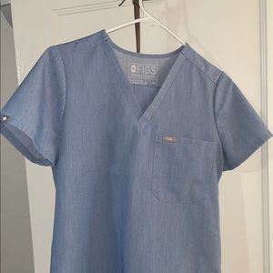 Figs heather indigo set